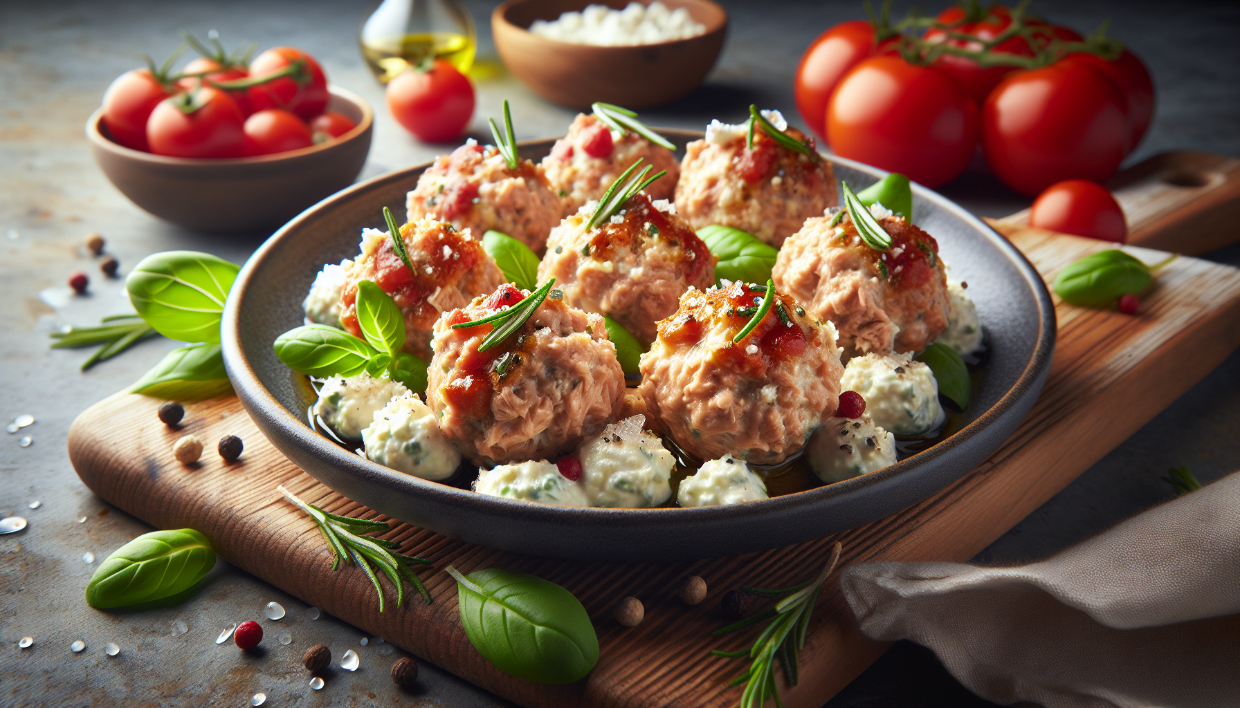 polpette tonno e ricotta